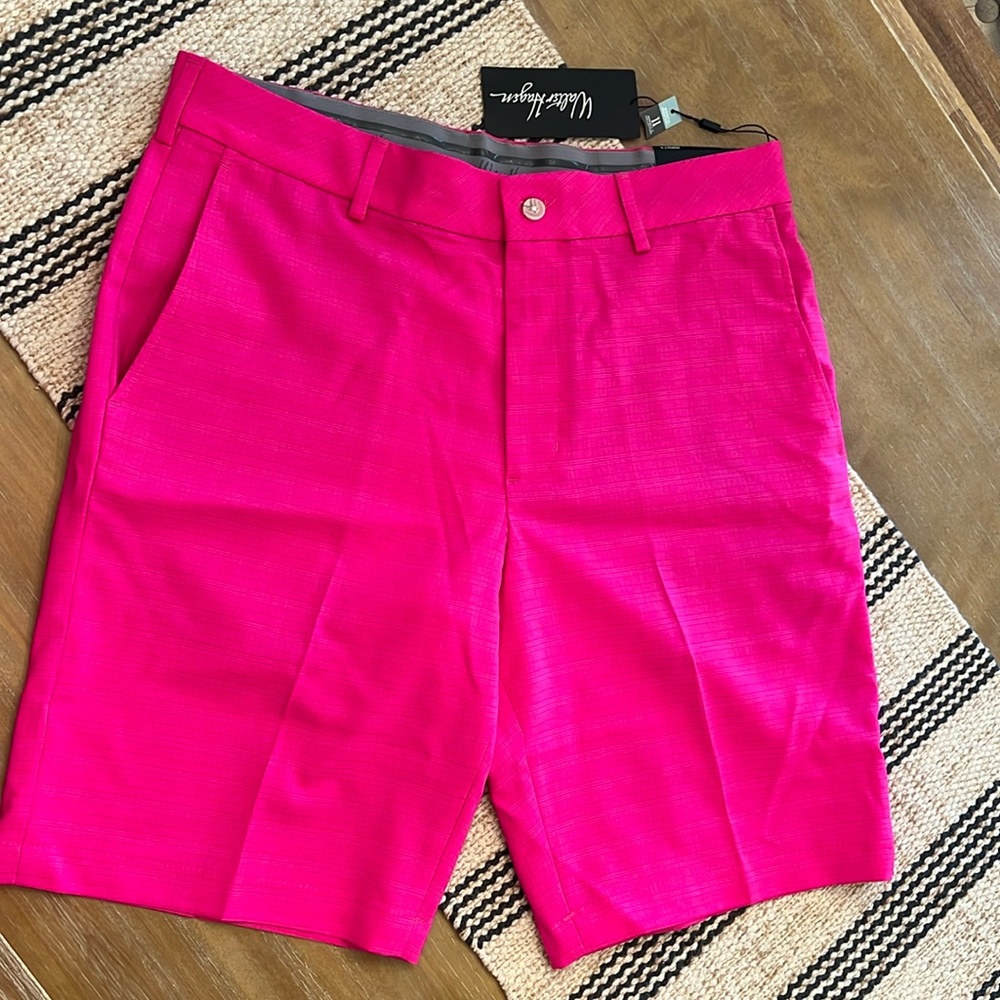 Walter Hagen Men’s Hot Pink Golf Shorts NWT